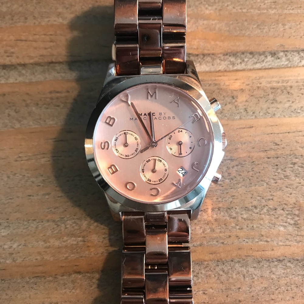 Rose Gold Marc Jacobs Watch